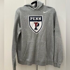 Nike Gray University of Pennsylvania Penn Men's Hoodie, M